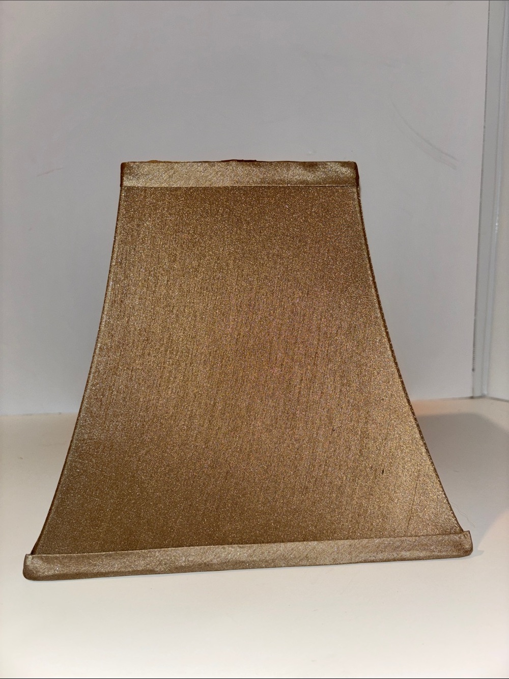 Gold Fabric Lamp Shade